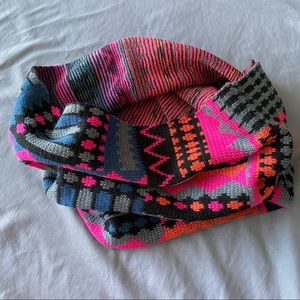 Bright Retro Color Circle Scarf